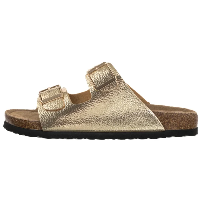 Klapki Filippo Złote DK7062/25 GO – zdjęcie 2