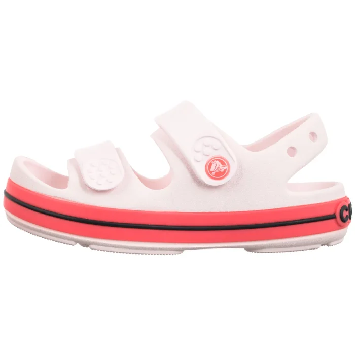 Sandałki Crocs Crocband Cruiser Neon Band Sandal Kid's Bubble Ice/Pink Blast 213345-7DE – zdjęcie 2