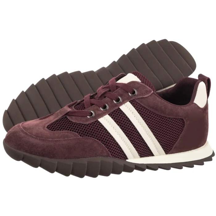 Sneakersy Venezia Bordowe V576-05676-15BOR – zdjęcie 1