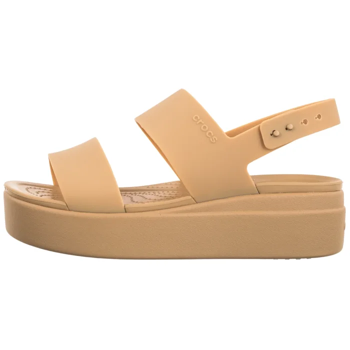 Sandały Crocs Brooklyn Low Wedge W Cashew/Cashew 206453-2NC – zdjęcie 2
