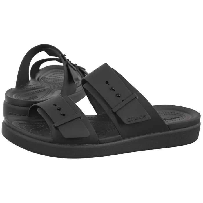 Klapki Crocs Brooklyn Buckle Low Low Black 211215-001 – zdjęcie 1