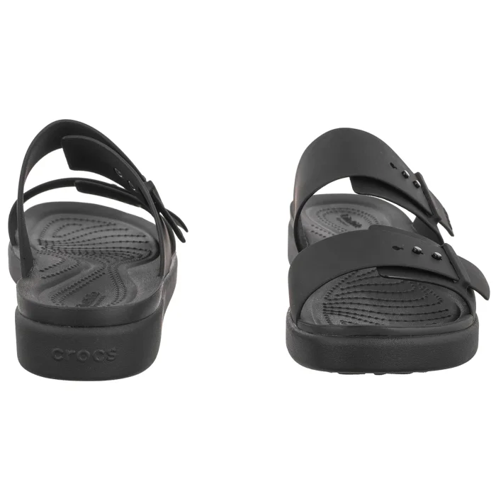 Klapki Crocs Brooklyn Buckle Low Low Black 211215-001 – zdjęcie 4