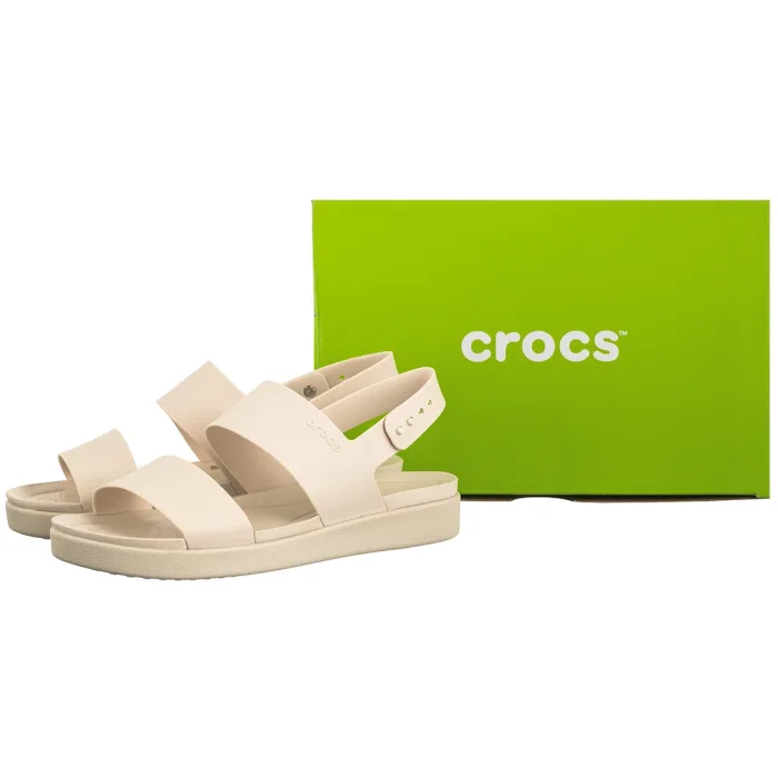 Sandały Crocs Brooklyn Backstrap Low Low Frappe 212399-2MC – zdjęcie 6