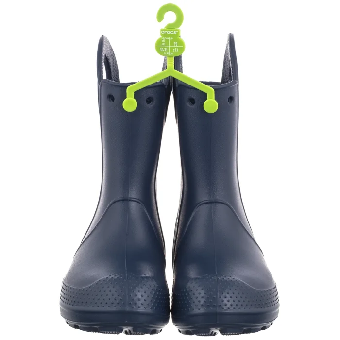 Kalosze Crocs Handle It Rain Boot Kid's Navy 211052-410 – zdjęcie 6