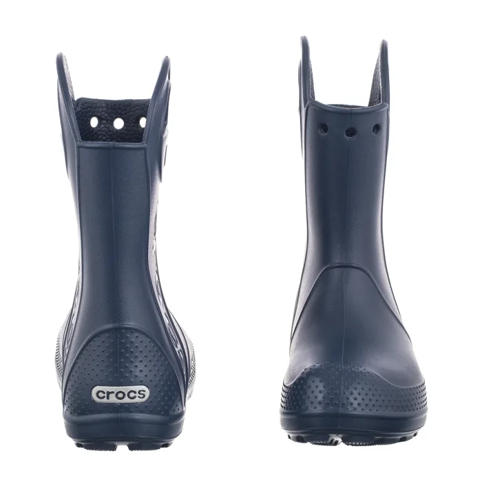 Kalosze Crocs Handle It Rain Boot Kid's Navy 211052-410 – zdjęcie 4