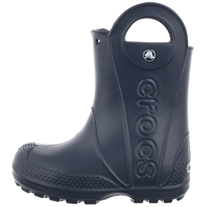 Kalosze Crocs Handle It Rain Boot Kid's Navy 211056-410 – zdjęcie 2