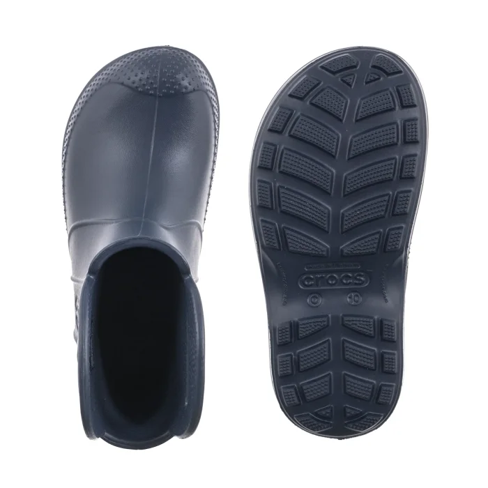 Kalosze Crocs Handle It Rain Boot Kid's Navy 211056-410 – zdjęcie 5