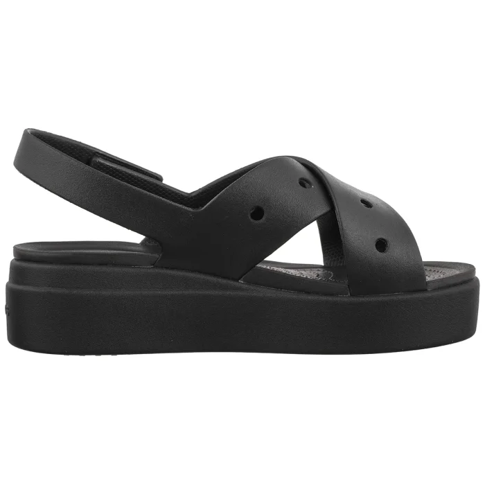 Sandały Crocs Brooklyn 4u Cross Strap Sandal Black 212254-001 – zdjęcie 3