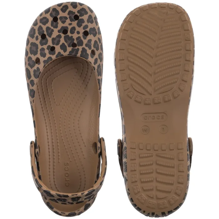 Baleriny Crocs Classic Animal Ballet Sepia/Leaopard 212478-2LD – zdjęcie 5