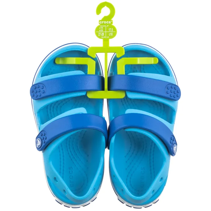 Sandałki Crocs Crocband Cruiser Sandal Venetian/Blue Bolt 209424-4MO – zdjęcie 6