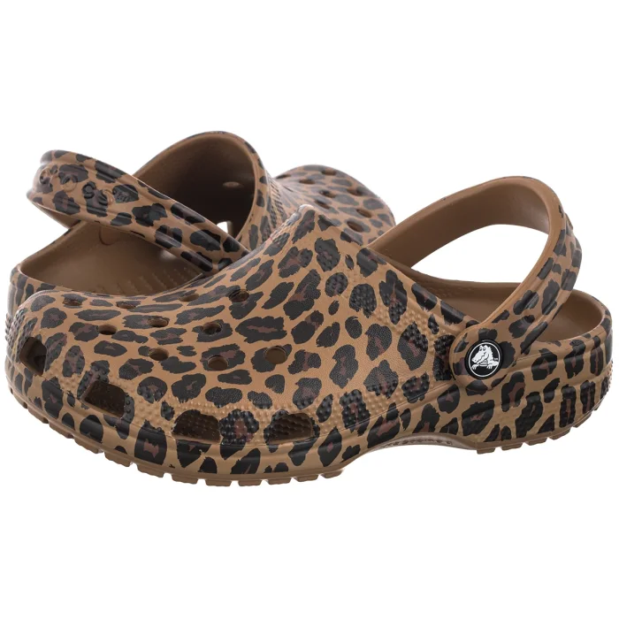 Klapki Crocs Classic Animal Clog Sepia/Leopard 211800-2LD – zdjęcie 1