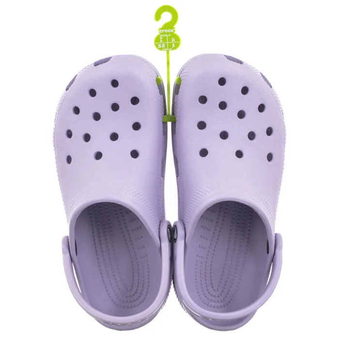 Klapki Crocs Classic Clog K Lavender 206991-530 – zdjęcie 6