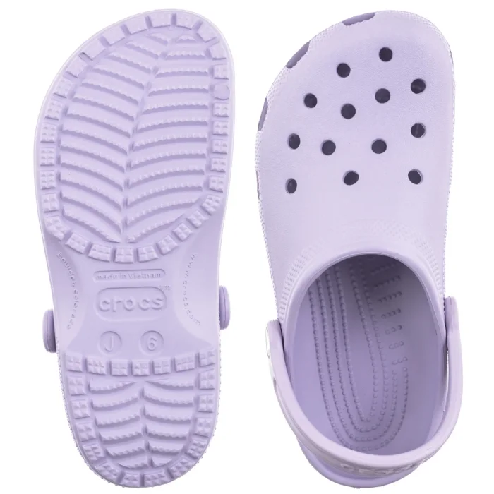 Klapki Crocs Classic Clog K Lavender 206991-530 – zdjęcie 5