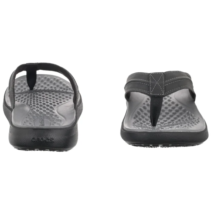 Japonki Crocs Yukon Vista II Ir Flip Black 209332-001 – zdjęcie 4