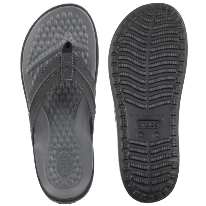 Japonki Crocs Yukon Vista II Ir Flip Black 209332-001 – zdjęcie 5
