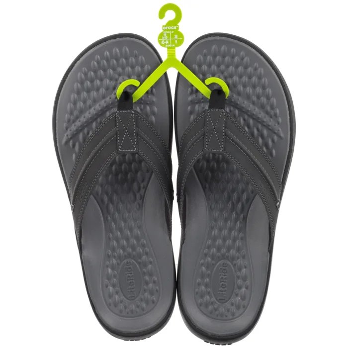 Japonki Crocs Yukon Vista II Ir Flip Black 209332-001 – zdjęcie 6