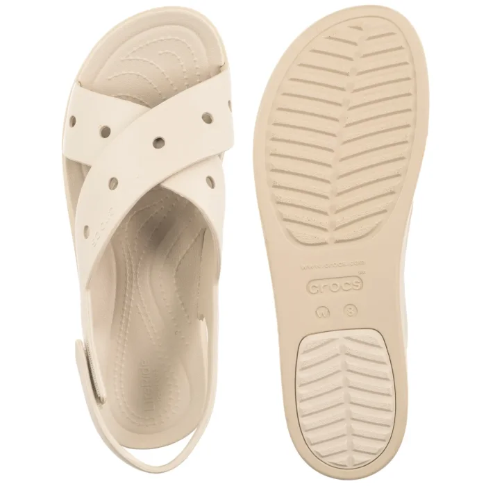 Sandały Crocs Brooklyn 4u Cross Strap Sandal Frappe 212254-2MC – zdjęcie 5