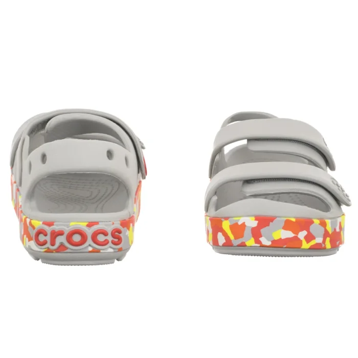 Sandałki Crocs Crocband Cruiser Glow Confetti Sandal Kids Atmosphere/Flame 212528-1X8 – zdjęcie 4