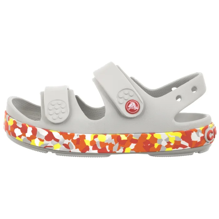 Sandałki Crocs Crocband Cruiser Glow Confetti Sandal Kids Atmosphere/Flame 212527-1X8 – zdjęcie 2