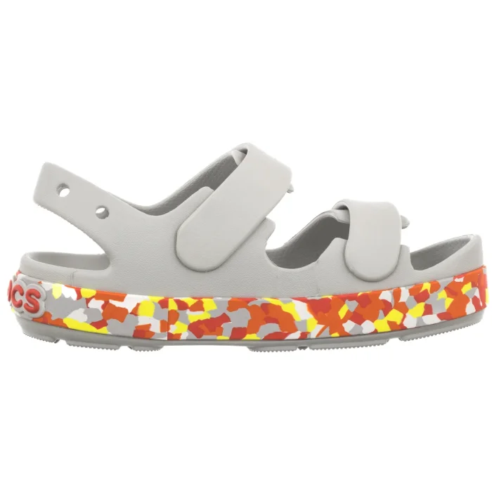 Sandałki Crocs Crocband Cruiser Glow Confetti Sandal Kids Atmosphere/Flame 212527-1X8 – zdjęcie 3