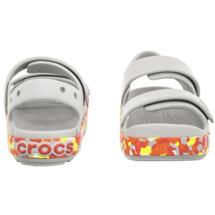 Sandałki Crocs Crocband Cruiser Glow Confetti Sandal Kids Atmosphere/Flame 212527-1X8 – zdjęcie 4