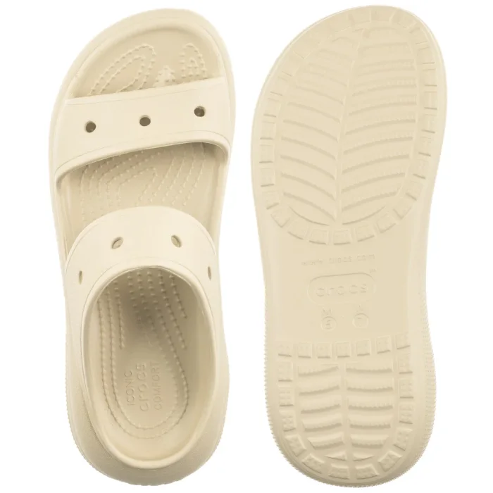 Klapki Crocs Classic Crush Sandal Bone 207670-2Y2 – zdjęcie 5