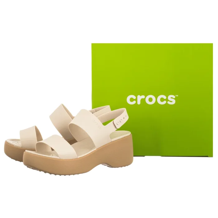 Sandały Crocs Brooklyn Sky Sandal Frappe/Cashew 212250-2MQ – zdjęcie 6