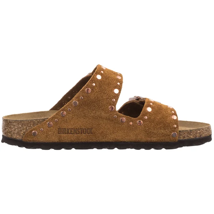 Klapki Birkenstock Arizona Rivet Border Mink 1031731 – zdjęcie 3