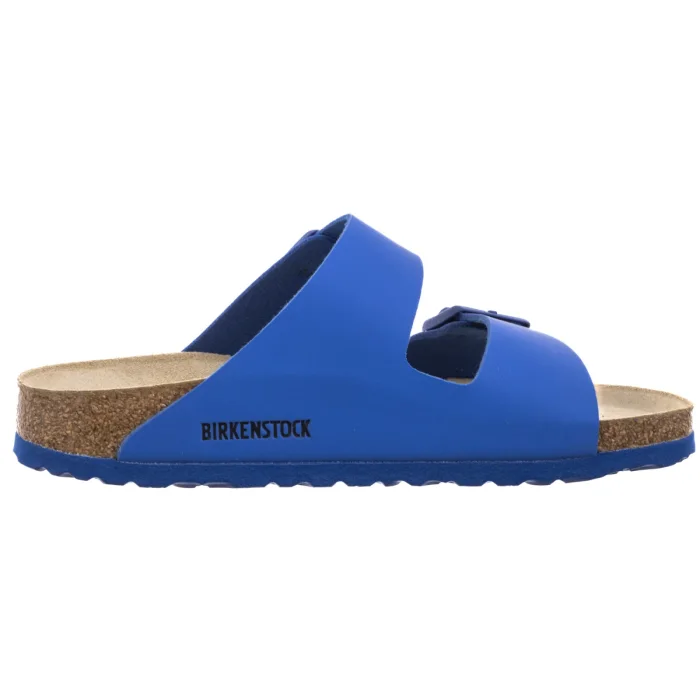 Klapki Birkenstock Arizona BS Ultra Blue Echt Leder 1031465 – zdjęcie 3