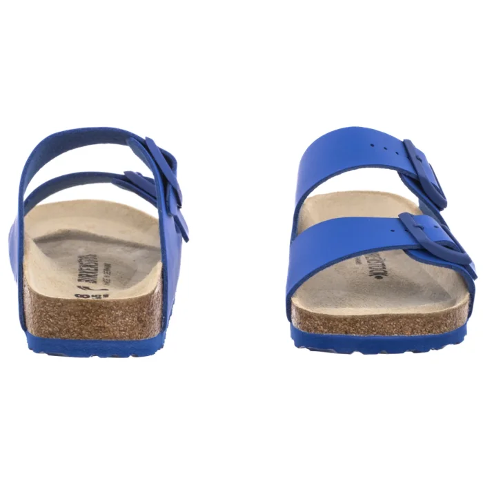 Klapki Birkenstock Arizona BS Ultra Blue Echt Leder 1031465 – zdjęcie 4