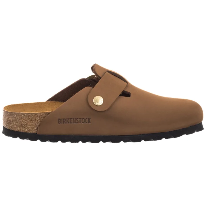 Klapki Birkenstock Boston Big Buckle Mink Tonal FB Leather 1032949 – zdjęcie 3