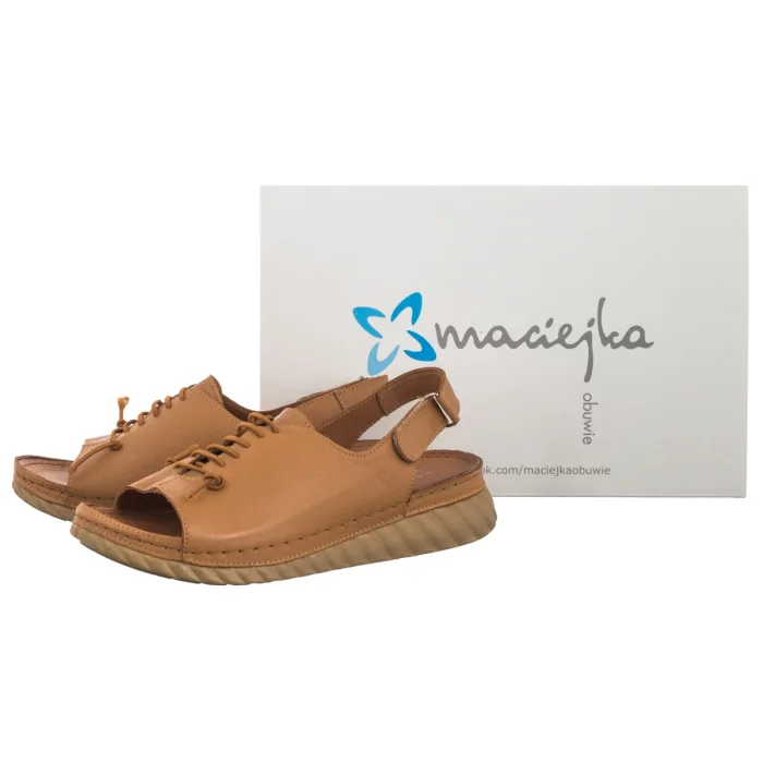 Sandały Maciejka Rude L7635-29/00-1 – zdjęcie 6