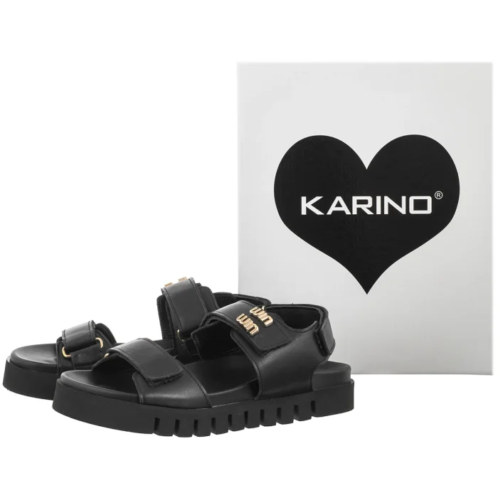 Sandały Karino Czarne 6012/076-P – zdjęcie 6