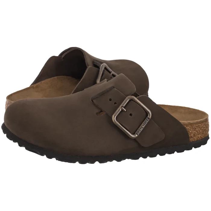 Klapki Birkenstock Boston Wire Buckle Mocca 1032762 – zdjęcie 1