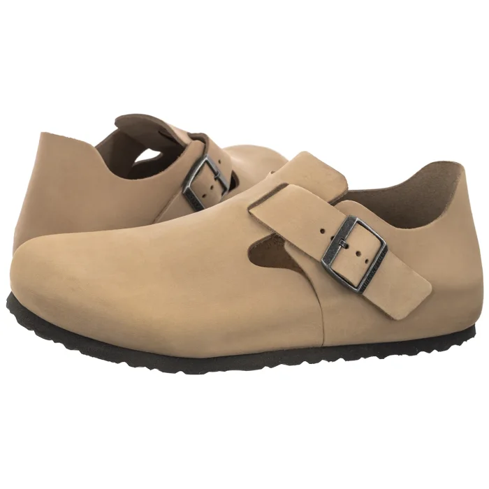 Półbuty Birkenstock London BS Tabacco Brown Leather 1031122 – zdjęcie 1