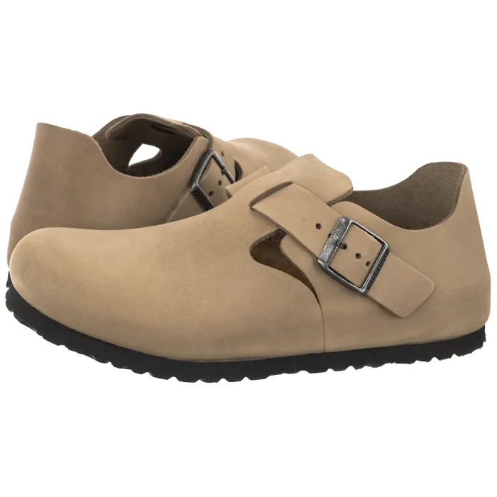 Półbuty Birkenstock London BS Tabacco Brown Leather 1031124 – zdjęcie 1