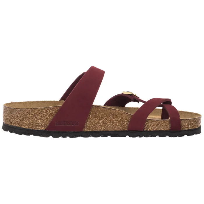 Klapki Birkenstock Mayari Zinfanden Leather 1032952 – zdjęcie 3