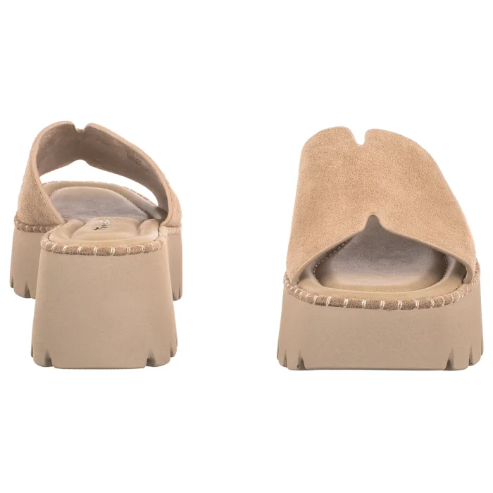 Klapki Tamaris Beżowe 1-27235-46 341 Taupe – zdjęcie 4
