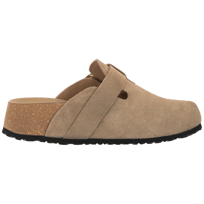 Klapki Tamaris Beżowe 1-27602-46 341 Taupe – zdjęcie 3