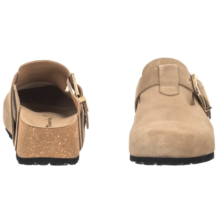 Klapki Tamaris Beżowe 1-27602-46 341 Taupe – zdjęcie 4