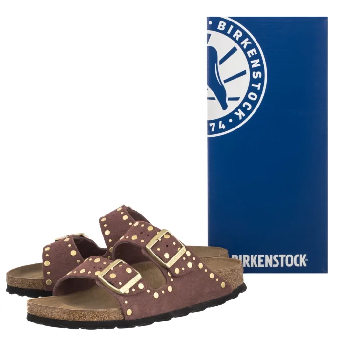 Klapki Birkenstock Arizona Rivet Border Pepper 1032876 – zdjęcie 6