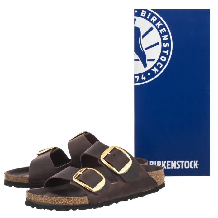 Klapki Birkenstock Arizona Big Buckle Habana 1032916 – zdjęcie 6