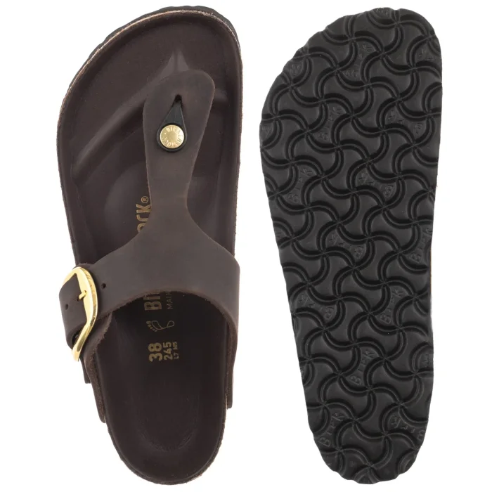 Japonki Birkenstock Gizeh Big Buckle Habana 1032934 – zdjęcie 5