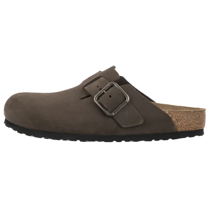 Klapki Birkenstock Boston Wire Buckle Mocca Leather 1032760 – zdjęcie 2