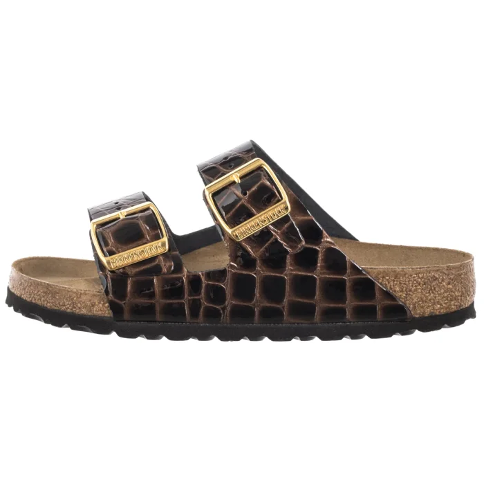Klapki Birkenstock Arizona Emboss Leather Black 1032836 – zdjęcie 2