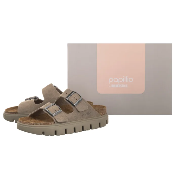 Klapki Papillio Arizona Pap Chunky Taupe Tonal 1032996 – zdjęcie 6