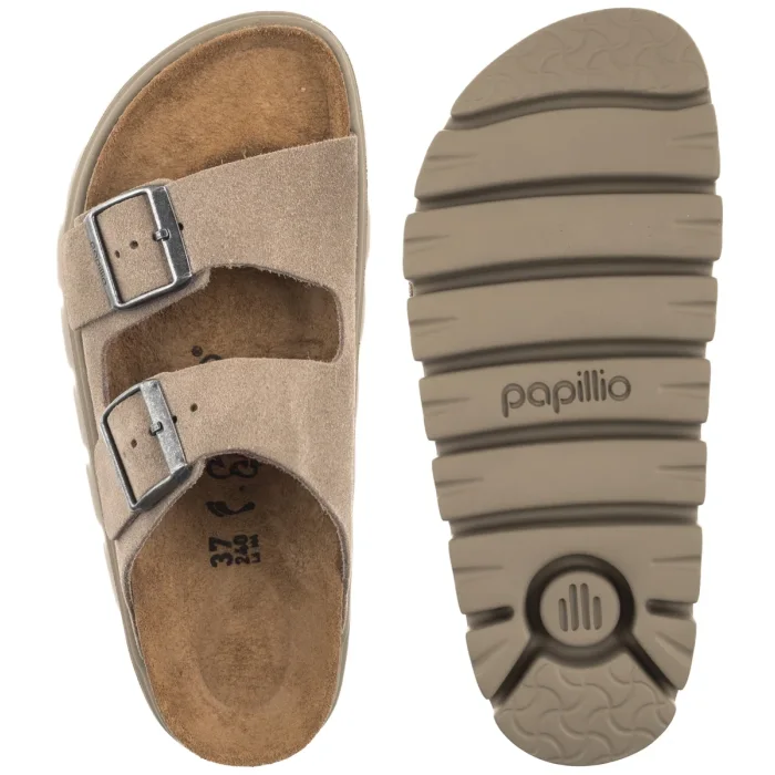 Klapki Papillio Arizona Pap Chunky Taupe Tonal 1032996 – zdjęcie 5