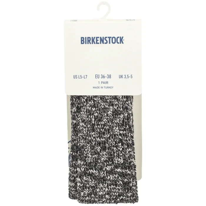 Skarpetki Birkenstock Cotton Slub W Black/Gray 1008031 – zdjęcie 3
