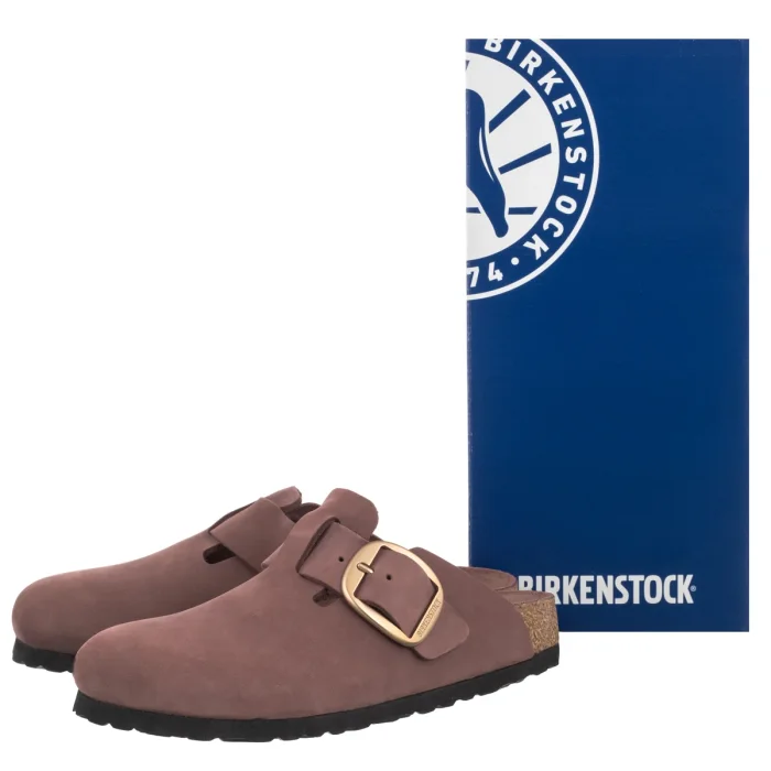 Klapki Birkenstock Boston Big Buckle Pepper Tonal FB Leather 1033010 – zdjęcie 6