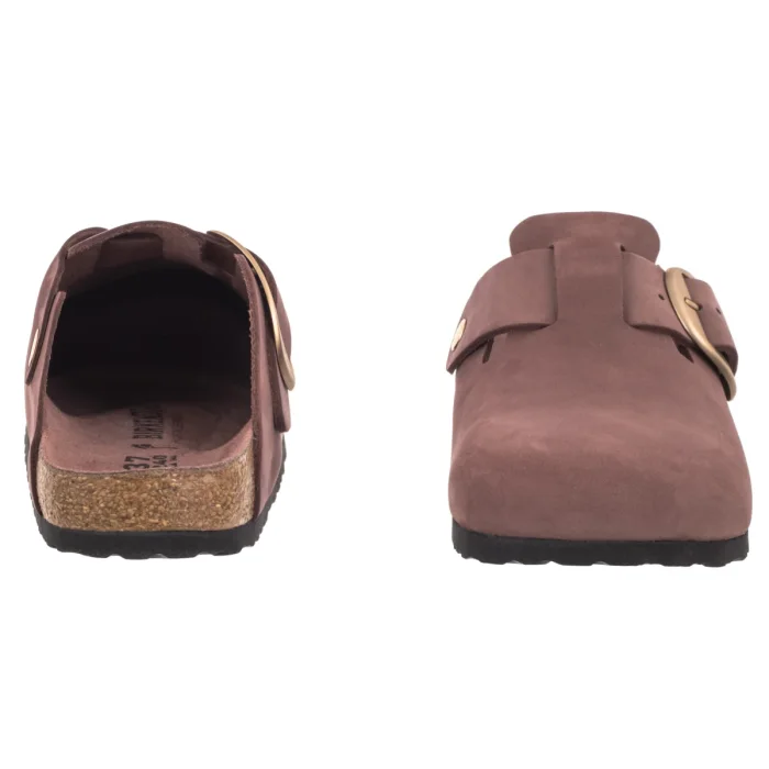 Klapki Birkenstock Boston Big Buckle Pepper Tonal FB Leather 1033010 – zdjęcie 4